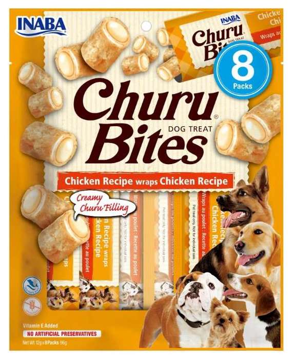 Inaba Churu Bites kurczak 12 g × 8