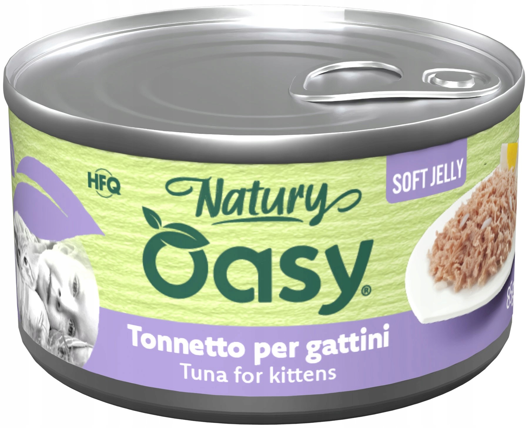 Oasy Natury tuńczyk w galaretce kitten 85 g