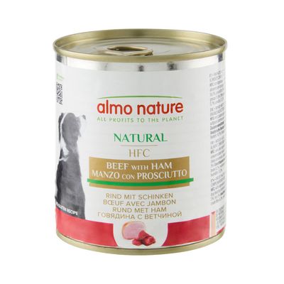 Almo Nature HFC szynka, wołowina adult 290 g × 12