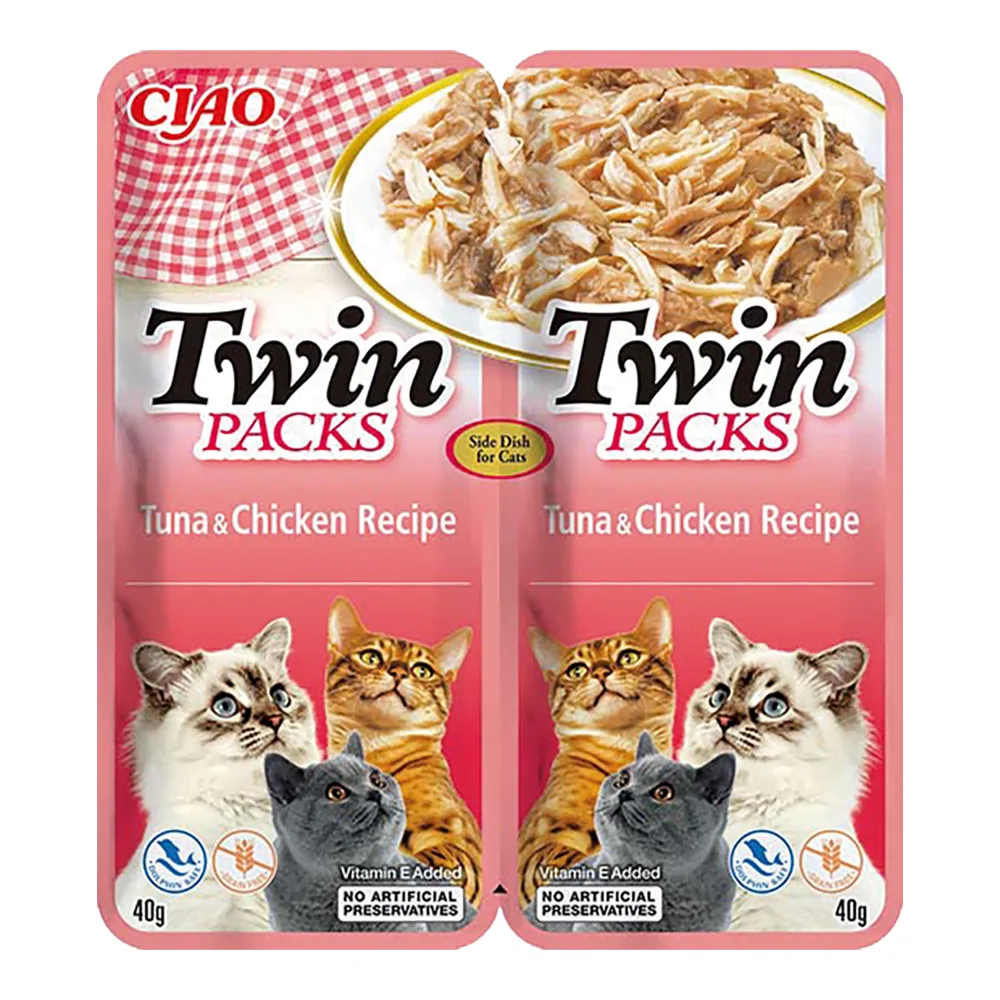 Inaba kurczak, tuńczyk w bulionie 40 g × 24