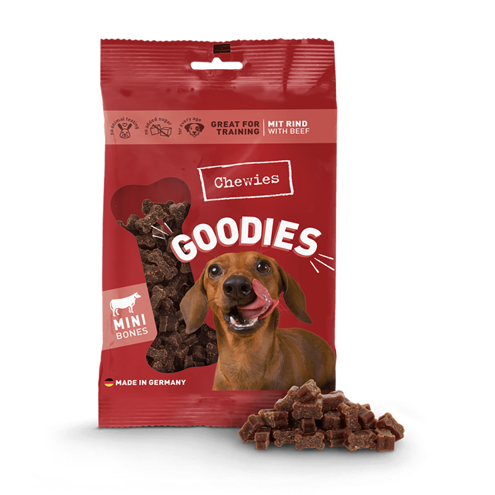 Chewies Goodies wołowina małe rasy 125 g