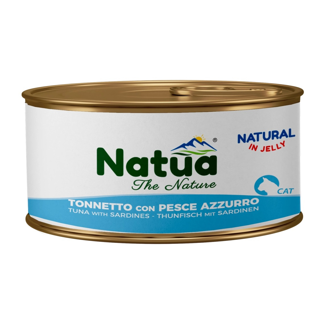 Natua Natural sardynka, tuńczyk w galaretce 85 g