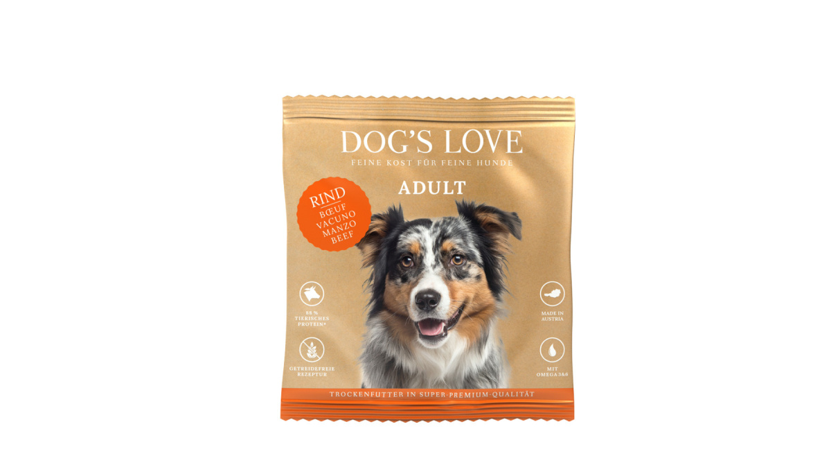 Dog's Love wołowina adult 80 g