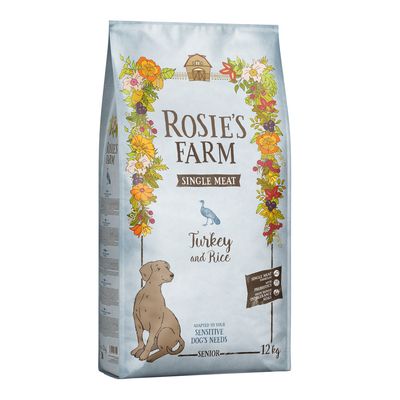 Rosie's Farm Single Meat indyk senior 12 kg