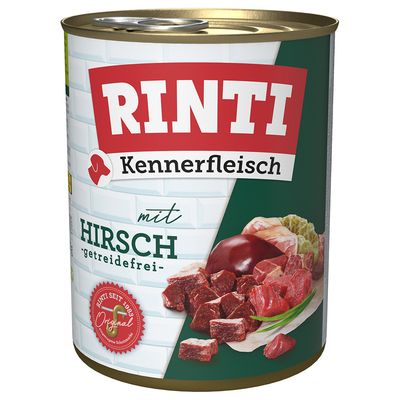 Rinti Kennerfleisch jeleń 800 g × 6