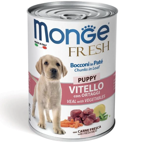 Monge Fresh cielęcina puppy 400 g