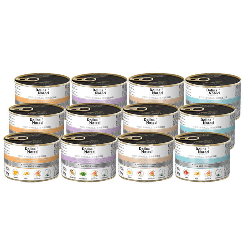Dolina Noteci Premium adult małe rasy 185 g × 12