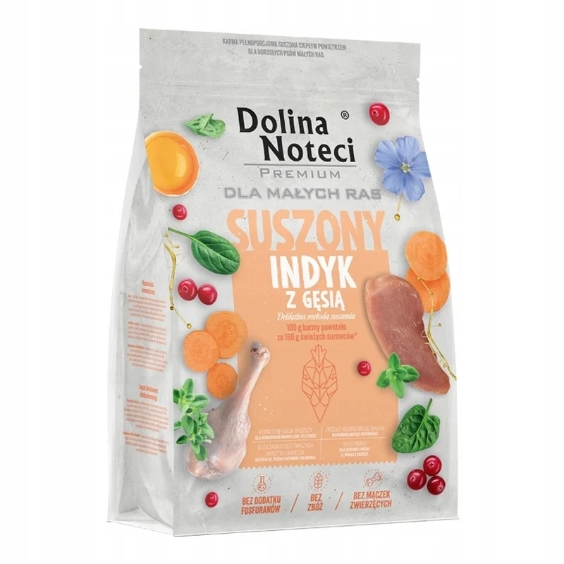 Dolina Noteci Premium gęś, indyk adult małe rasy 3 kg