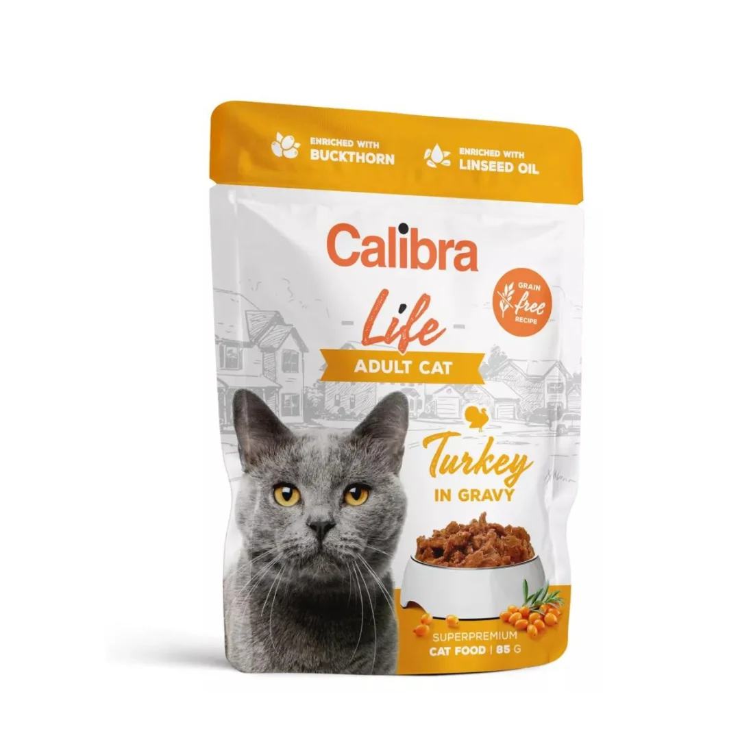 Calibra Life indyk w sosie adult 85 g