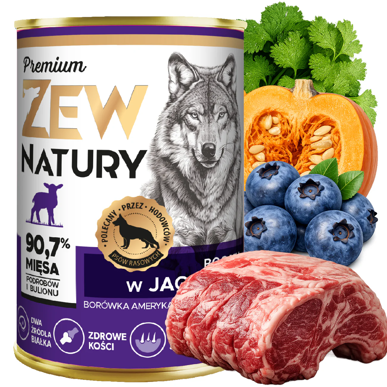 Zew Natury Premium jagnięcina 400 g