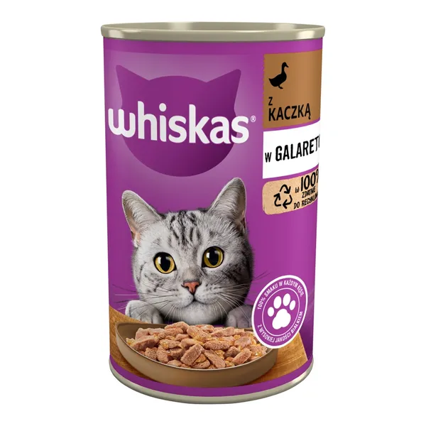 Whiskas kaczka w galaretce adult 400 g