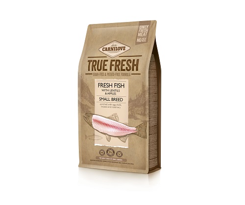 Carnilove True Fresh ryba adult małe rasy 4 kg