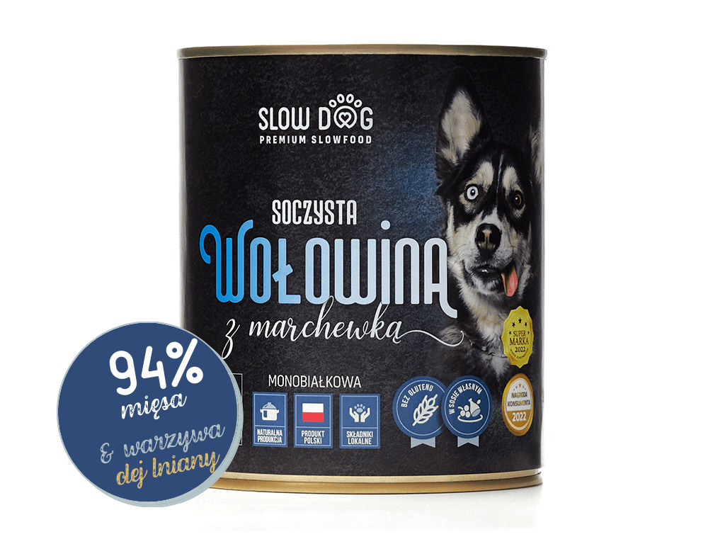 Slow Dog wołowina 850 g