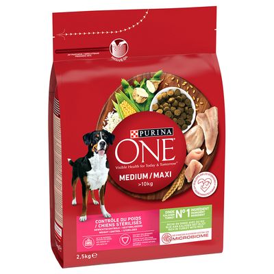 Purina ONE indyk adult średnie rasy, duże rasy 2,5 kg