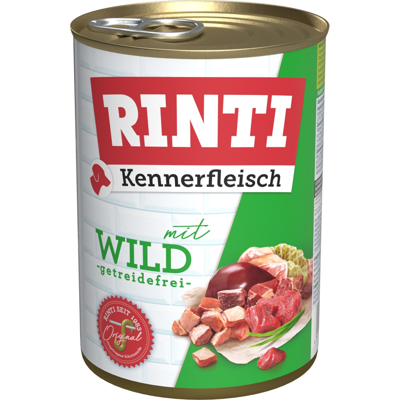 Rinti Kennerfleisch dziczyzna adult 400 g × 24