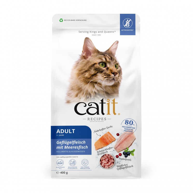 Catit Recipies drób, ryby adult 400 g