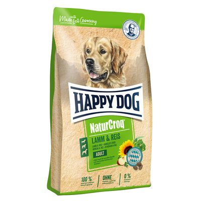 Happy Dog NaturCroq jagnięcina z ryżem adult 15 kg × 2