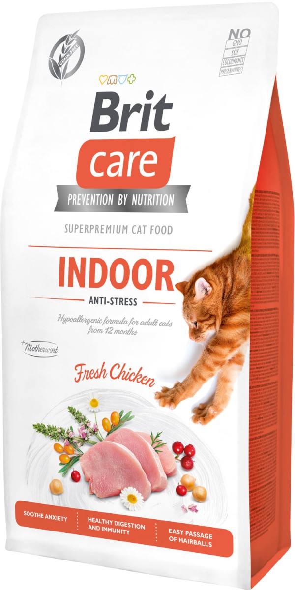 Brit Care Indoor kurczak adult 7 kg
