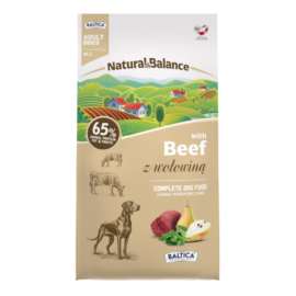 Baltica Natural Balance wołowina średnie rasy, duże rasy 9 kg