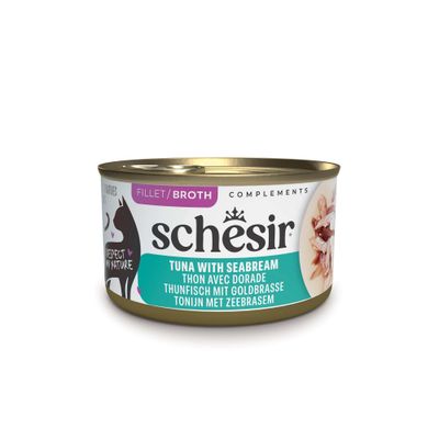 Schesir Complements mix smaków z marchewką w bulionie 70 g × 24