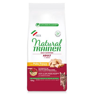 Trainer Natural Sterilised kurczak adult 10 kg