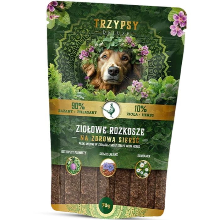 Trzy Psy Ziołowe Rozkosze bażant 70 g