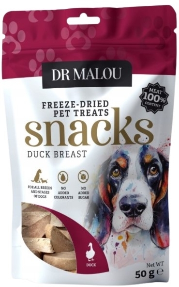 Dr Malou Freeze Dried kaczka 50 g