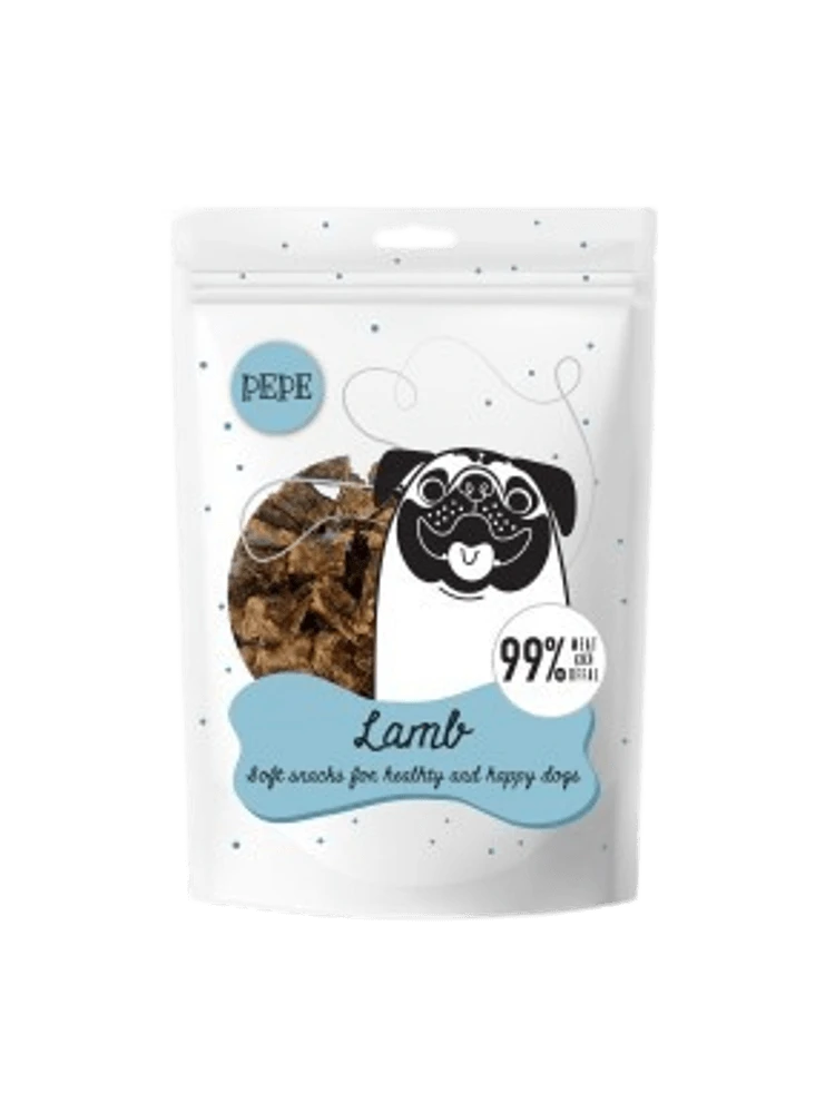 Paka Zwierzaka Pepe Mini Chunkies jagnięcina 70 g