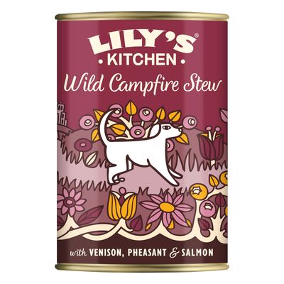 Lily's Kitchen bażant, dziczyzna, łosoś puppy 400 g × 24