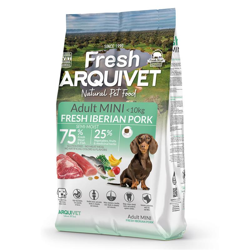Arquivet Fresh Mini wieprzowina adult małe rasy 2,5 kg