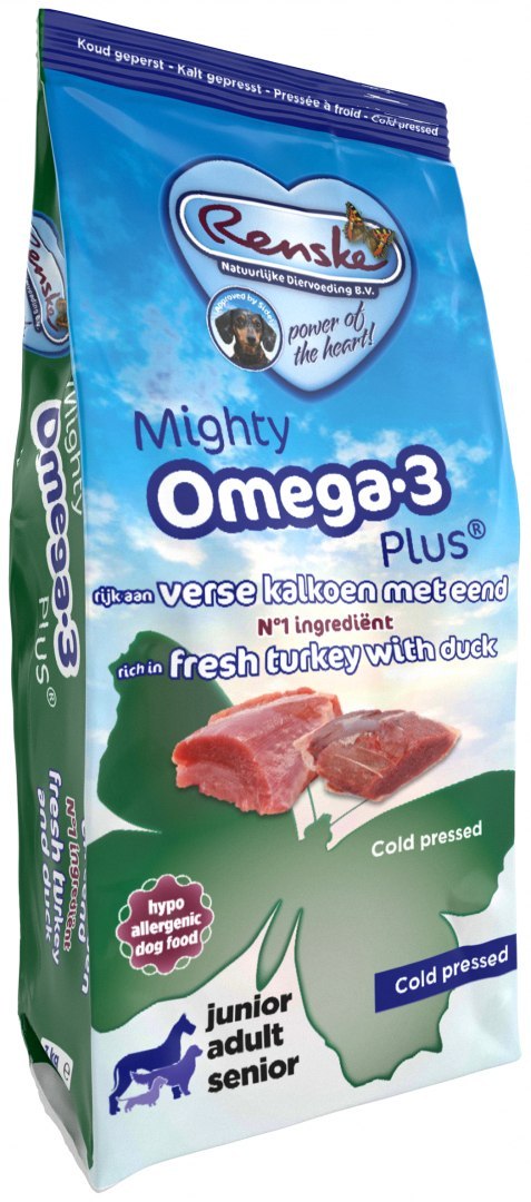 Renske Mighty Omega-3 Plus indyk, kaczka 12 kg