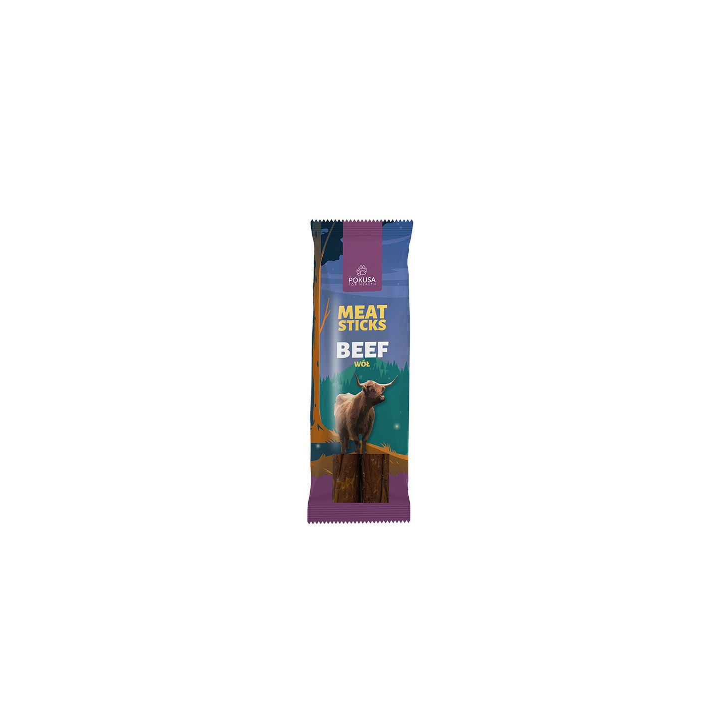 Pokusa Feel The Wild wołowina 25 g × 2