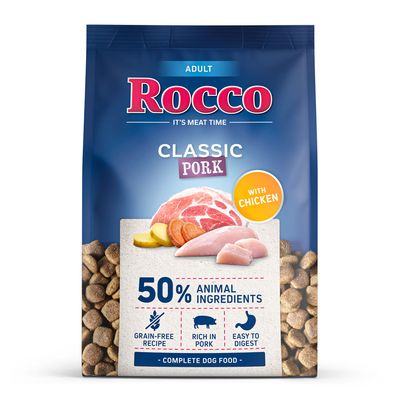 Rocco Classic kurczak, wieprzowina adult 10 kg