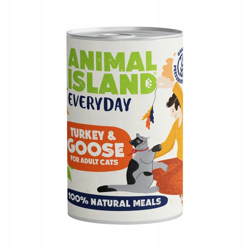 Animal Island Everyday indyk, gęś pasztet 400 g