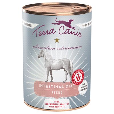 Terra Canis Alimentum Veterinarium Intestinal konina 400 g × 6