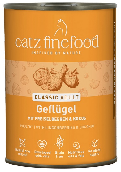 Catz Finefood Classic drób adult 400 g