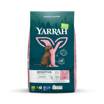 Yarrah Bio Sensitive kurczak adult 10 kg