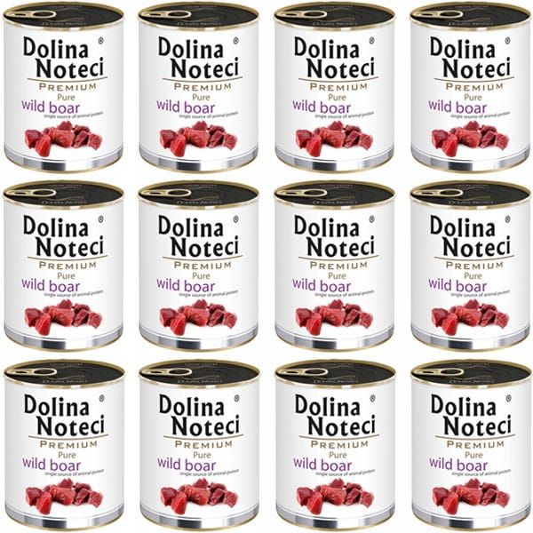Dolina Noteci Pure dzik 800 g × 12