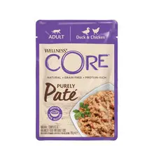 Wellness CORE Purely Pate kaczka, kurczak pasztet adult 85 g × 8