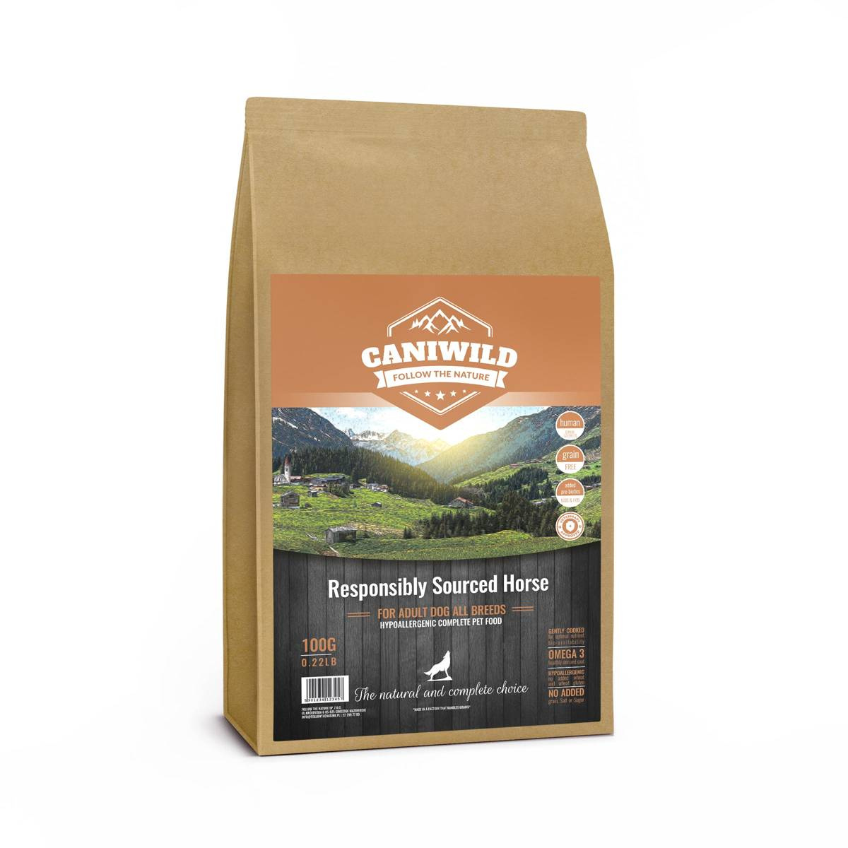Caniwild Responsibly Sourced konina adult 100 g