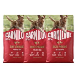 Carnilove bażant, kaczka adult 4 kg × 3