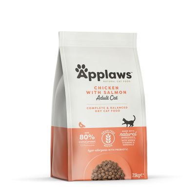 Applaws Sensitive kurczak, łosoś adult 7,5 kg × 2