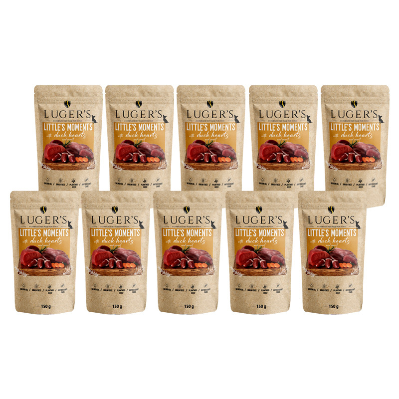 Luger's Little's Moments kaczka małe rasy 150 g × 10