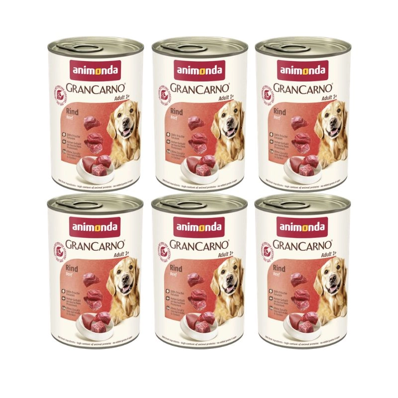 Animonda GranCarno wołowina adult 400 g × 6