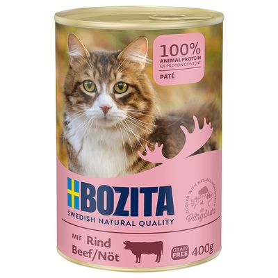 Bozita wołowina pasztet 400 g × 6