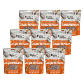 Dolina Noteci Natural Treats wieprzowina 100 g × 9