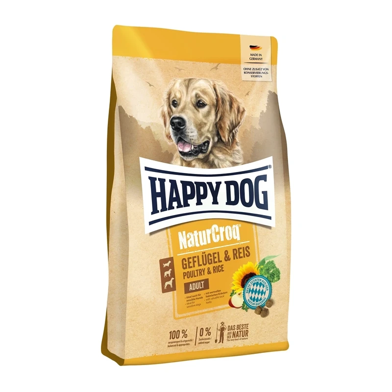 Happy Dog NaturCroq drób z ryżem adult 11 kg