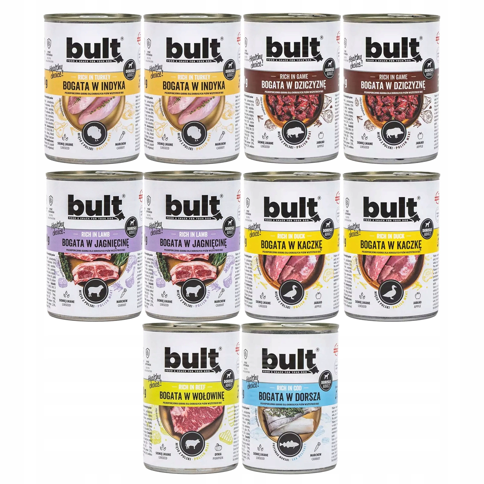 Bult mix 800 g × 10