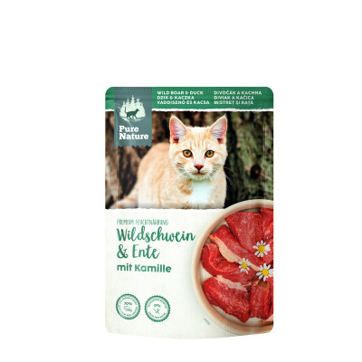 Pure Nature dziczyzna, kaczka kawałki adult 85 g