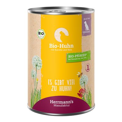Herrmann's Selection Sensitive kurczak 400 g × 6